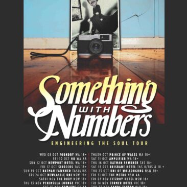 Something with Numbers tour Poster