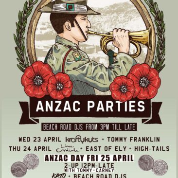 Anzac Day Parties